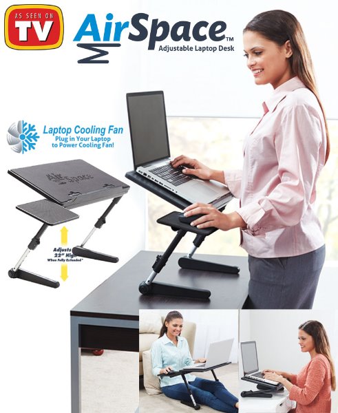 طاولات كمبيوتر متحركة AIR SPACE