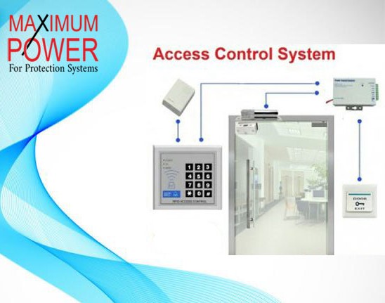 #access_control نظام التحكم بالابواب كرت + رقم سري