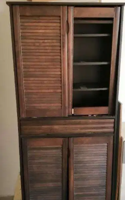 Wooden cupboard