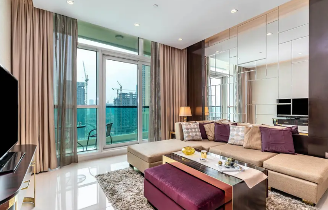 Breathtaking one Bedroom across Dubai Mall