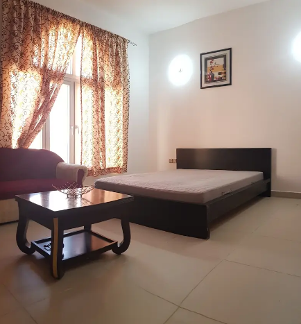 Full Furnished Studio In Khalifa City A ,Opposite Alfersan Club