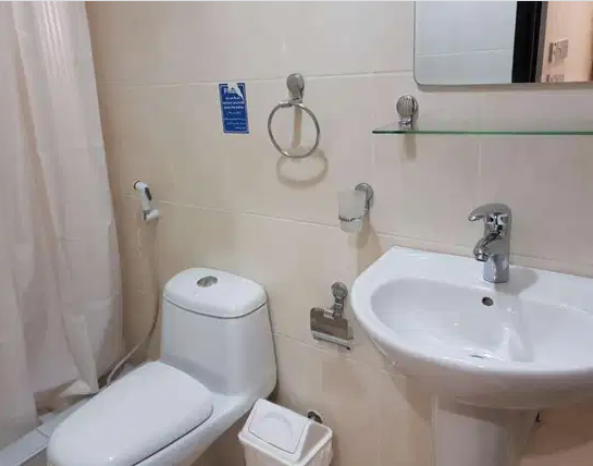 Salmiya, large studio fully furnished with balcony