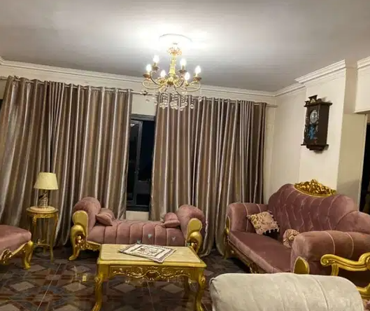 صالون مدهب خشب زان مودرن