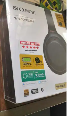 Sony WH 1000 XM4 new sealed
Sony WH 1000 XM4 new, sealed box original product with serial number, International warranty