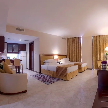 FULLY FURNISHED ONE BEDROOM APARTMENT - TOURIST CLUB

Highlights: 
- Deluxe fully furnished studio. 
- Prime location with easy access in and out to high ways with less traffic. 
- Walking distance to...