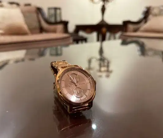 FOSSIL ladies watch with chronograph (perfect condition)