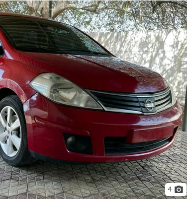 للبيع تيدا خليجي &rlm;for sale Nissan Tiida Al Masoud