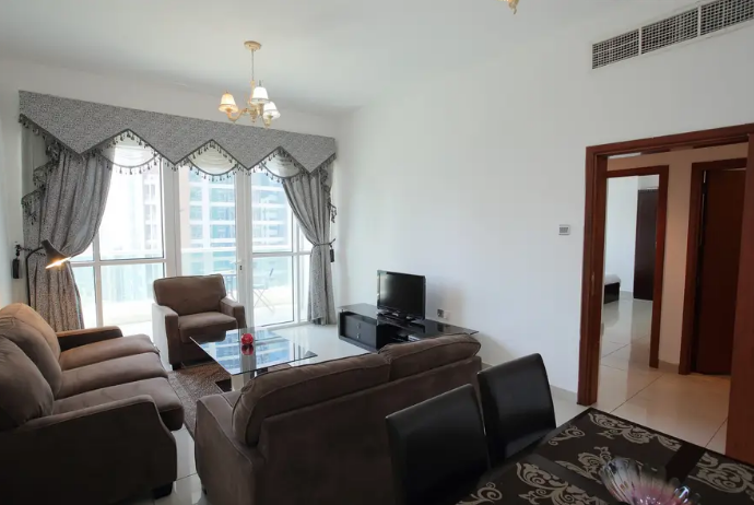 Fully Furnished 1 bed Apartment on 36th floor | Near Marina Walk