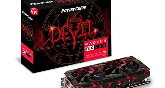 كرت شاشه Rx580 8gb