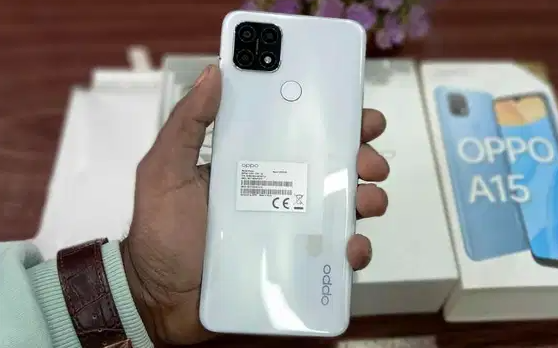 Oppo A15 32 giga 2 giga with box