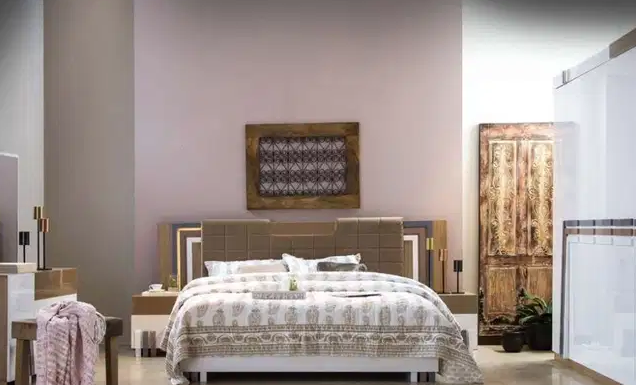 Bedroom King Size
Purchased on Feb-2020
Combination :
1. BED 1 PCS
2. NIGHT STAND 2 PCS
3. DRESSER 1 PCS
4. WALL HANGING MIRROR 1 PCS
5. STOOL/BENCH 1 PCS
6. SIX DOORS WARDROBE 1 PCS
7. CHEST OF DRA...