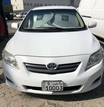 Toyota Corolla 2011 for SALE!

Toyota Corolla 2011 model for sale. 172k kms. Good condition. No accidents. Minor bumps and scratches. Asking price KD1000 (price negotiable).
