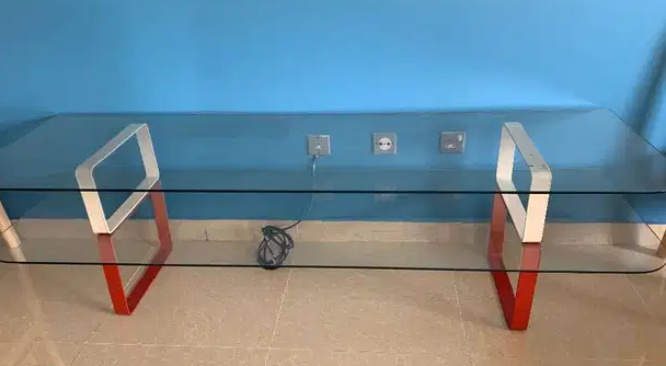 Glass table
Double decker Glass table, can be used separately also. Urgent sale.