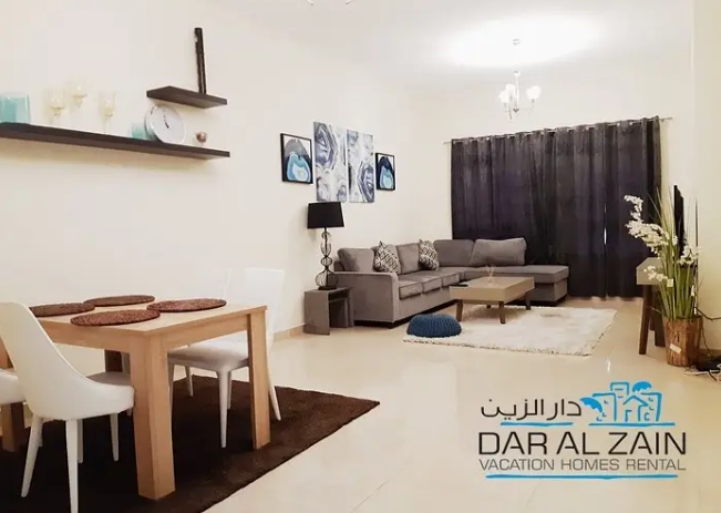 FULLY FURNISHED 2 BR APARTMENT IN JVC

Dar Al Zain Vacation Homes Rental proudly offers you luxurious and stylish two bedroom with terrace apartment in JVC


Beauty Parlor
Grocery Store
Next to Bus St...