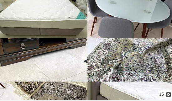 furniture ، سرير، طاولات
all furniture brand home centre good situation