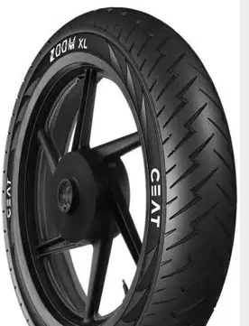 140/70-17 66H Tubeless Bike Tyre, Rear
Ceat Zoom XL 140/70-17 66H Tubeless Bike Tyre, Rear

1. Tread pattern with "lightning" look, Higher tread contact area
2. High Speed Handling, Easy rol...