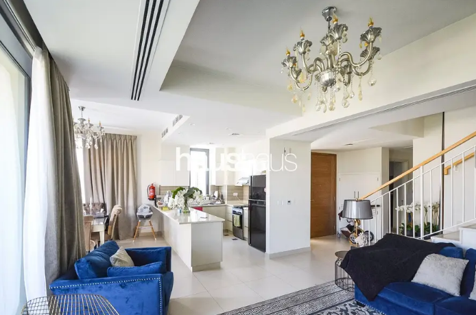 Garden Backing | Amazing View | Call Now

haus &amp; haus is proud to offer this stunning five bedroom villa situated in the new and exclusive Dubai Hills Estate. 

This property is situated in this s...