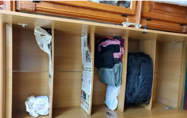 Two door cupboard