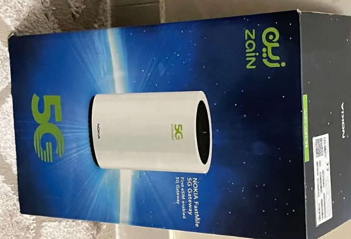 راوتر نوكيا 5G المدينة
جهاز نوكيا راوتر 5G جديد 
مع اشتراك انترنت زين السعر 550