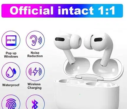Tws air 3
Type 1:Air Pro 3 TWS Notes:Please Take the Earbuds Out to Connect with Phone . NEWEST Upgraded Features : 1.Open the lid to connect (pop up animation when connect with ios) 2. 100% 3 real ba...