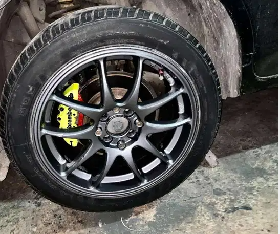 جنط 16 للبيع بالكاوتش حالة ممتازة
للبيع
4 چنوط 16"
ابعاد 4/100 + 4/114
تركب لاي عربية 4 مسامير
في چنط واحد في لحام لا تعدى 4 سم
مش مأثر على الچنط في المشي نهائي

الچنوط راكبة في العربية و ماشي بي...