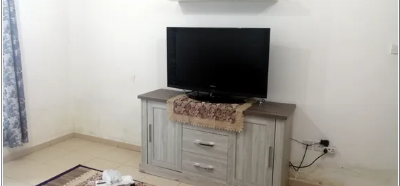 غرفه وصاله مفروشه للايجار الشهري في عجمان بأبراج السيتي تاور