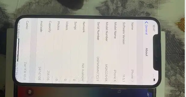 iphone x 256gb same as new