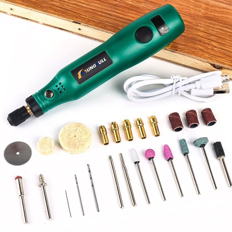 آلة الحفر و النقش على الحديد خشب الحفر والكتابة على الحديد الزجاج Mini Drill Electric ماكينة الكتابة على المعادن الخشب او البلاستيك الحفر