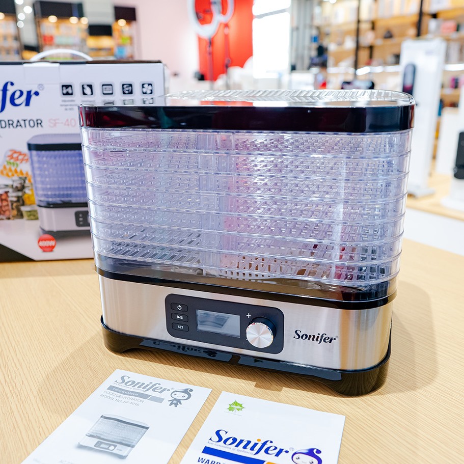 ادوات المطبخ Sonifer food dehydrator احدث طرق تجفيف الفواكه في الاردن مجفف الفواكه والخضراوات آلة تجفيف الفواكه