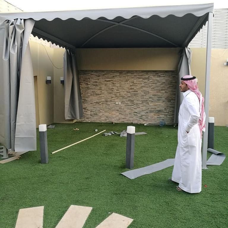 حداد مظلات سواتر واجيمع اعمال الحداده 0503020264